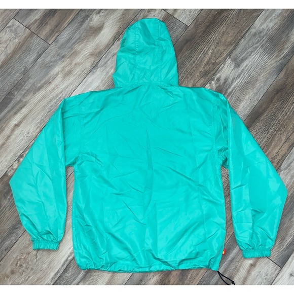 Dutch Bros‎ Lightweight Pullover Jacket Windbreaker Size Medium Green - Picture 5 of 7
